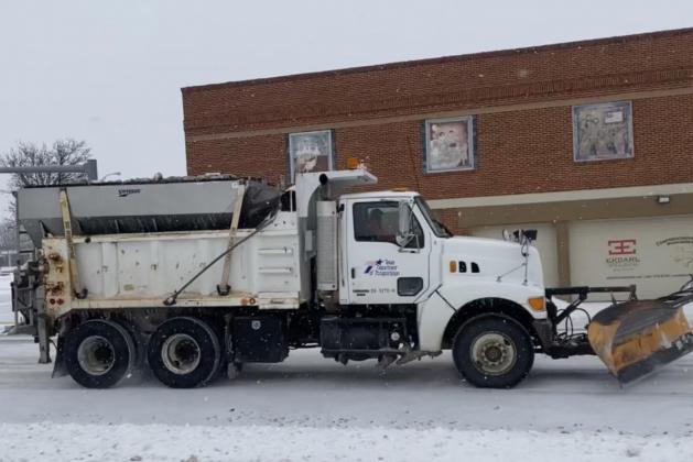 TxDOT crews have stayed busy this week patrolling roads throughout the region. Snowplows hit the road again as fat snowflakes began falling through the 18-degree air on Tuesday afternoon.